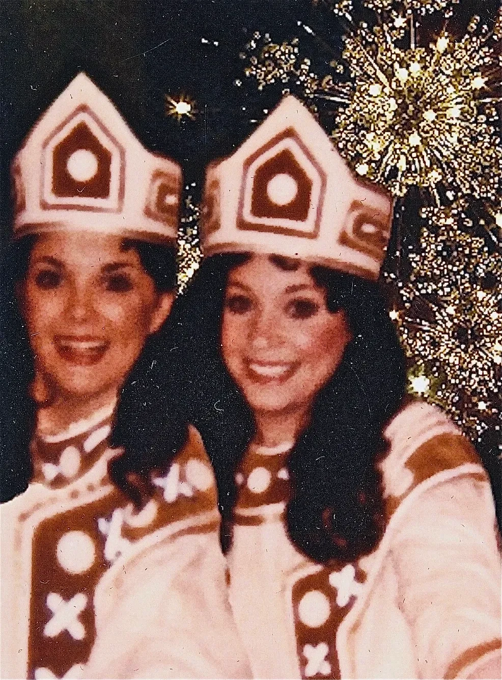 I Lombardi costumesWith my colleague, Carolyn Sielski in our I Lombardi costumes at NYCO  (1981)